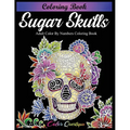 Sugar Skulls Coloring Book - Adult Color by Numbers Coloring Book - Paperback