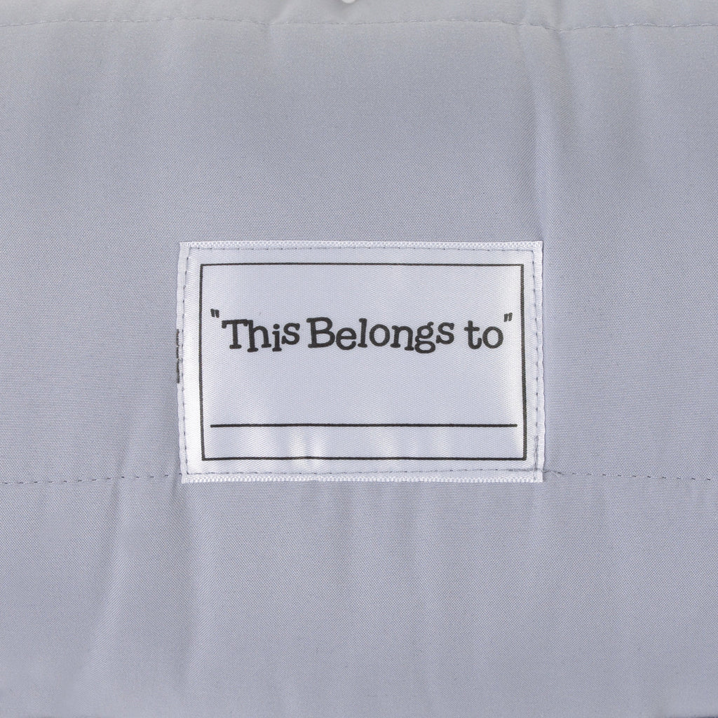 Rule the Galaxy Blue, Grey, White Toddler Nap Mat