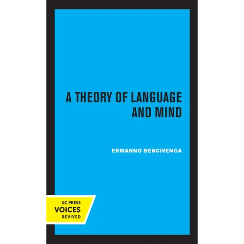 A Theory of Language and Mind - Hardcover