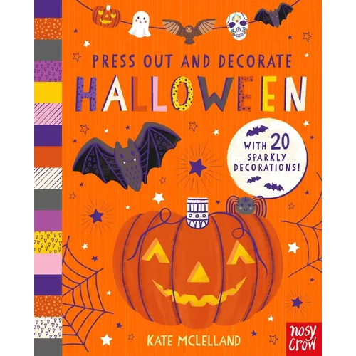 Press Out and Decorate: Halloween - Board Book