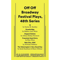 Off Off Broadway Festival Plays, 48th Series - Paperback