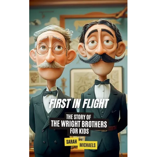 First in Flight: The Story of the Wright Brothers for Kids - Paperback