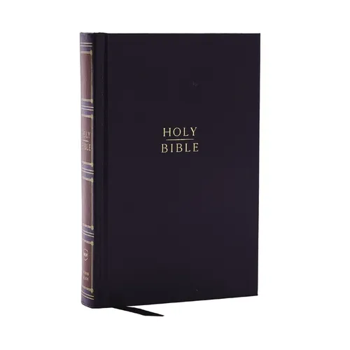Nkjv, Compact Center-Column Reference Bible, Hardcover, Red Letter, Comfort Print - Hardcover