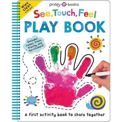 See, Touch, Feel: Play Book - Spiral