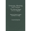Language, Meaning, and Culture: The Selected Papers of C.E. Osgood - Hardcover