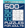500 Expert Sudoku Puzzles for Adults (with answers) - Paperback