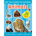 The Ultimate Sticker Book Animals: More Than 250 Reusable Stickers, Including Giant Stickers! - Paperback