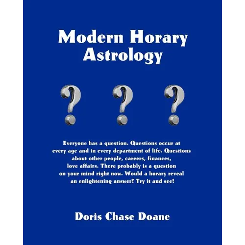 Modern Horary Astrology - Paperback