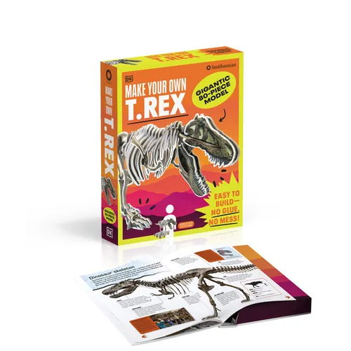 Make Your Own T. Rex: Easy to Build - No Glue, No Mess! - Hardcover