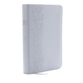 Kjv, Bride's Bible, Leathersoft, White, Red Letter Edition, Comfort Print - Imitation Leather