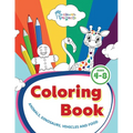 Coloring Book: Fun Travel Games for Kids Ages 4-8 - Engaging Activities for Road Trips, Air Travel for kids and boys. Animals, dinosaurs, vehicles, fo - Paperback