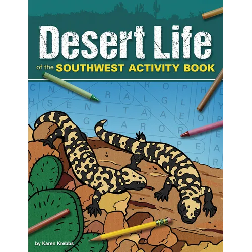 Desert Life of the Southwest Activity Book - Paperback