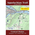 Appalachian Trail Pocket Maps - Central States - Paperback