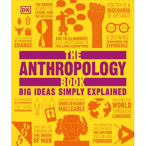 The Anthropology Book: Big Ideas Simply Explained - Hardcover