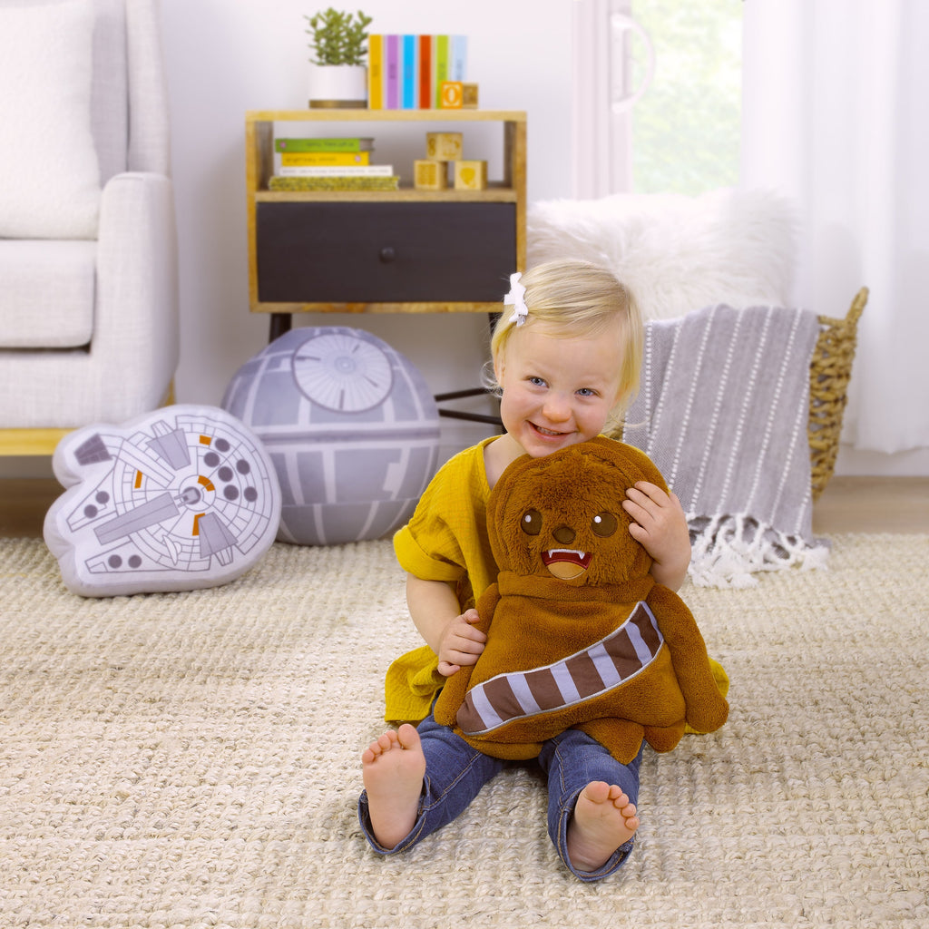 Chewbacca Brown Super Soft Character Shaped Toddler Blanket