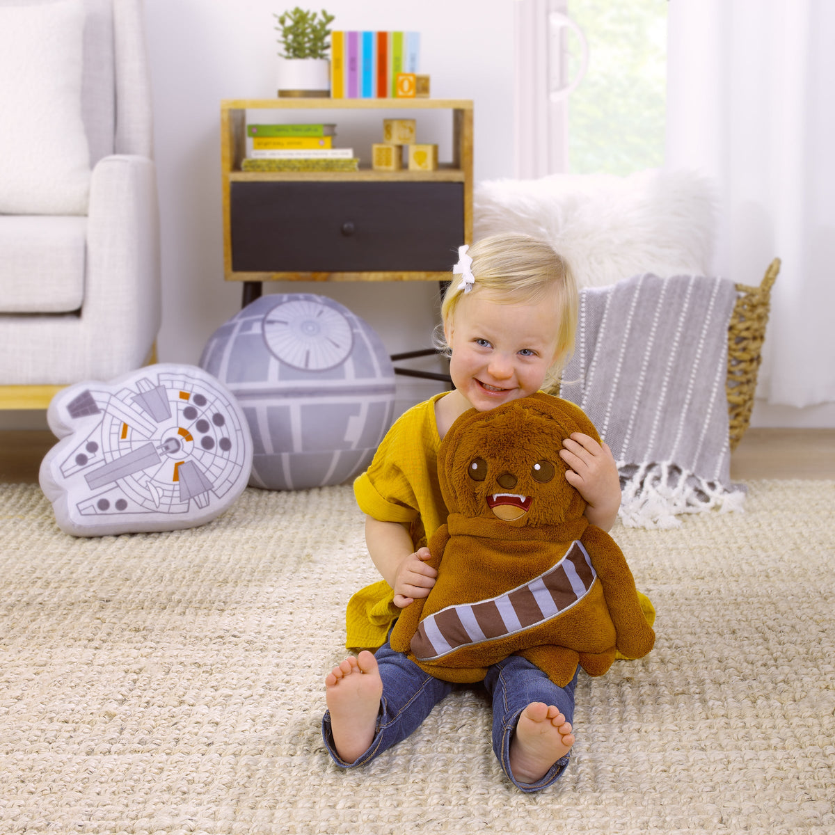 Chewbacca Brown Super Soft Character Shaped Toddler Blanket