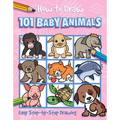 How to Draw 101 Baby Animals - Paperback