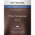 MCT Reader New Testament Podium Print, Mickelson Clarified: A Precise Translation of the Hebraic-Koine Greek in the Literary Reading Order - Paperback