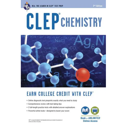 Clep(r) Chemistry Book + Online - Paperback