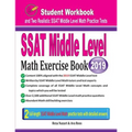 SSAT Middle Level Math Exercise Book: Student Workbook and Two Realistic SSAT Middle Level Math Tests - Paperback