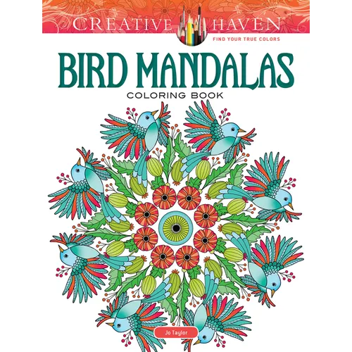 Creative Haven Bird Mandalas Coloring Book - Paperback