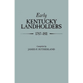 Early Kentucky Landholders, 1787-1811 - Paperback