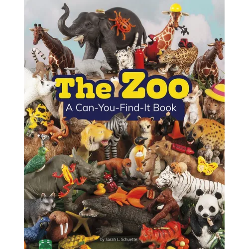 The Zoo: A Can-You-Find-It Book - Paperback