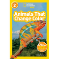 Animals That Change Color (National Geographic Kids Readers, Level 2) - Paperback