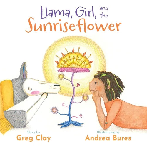 Llama, Girl, and the Sunriseflower - Paperback