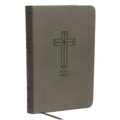 NKJV, Value Thinline Bible, Compact, Imitation Leather, Black, Red Letter Edition - Imitation Leather