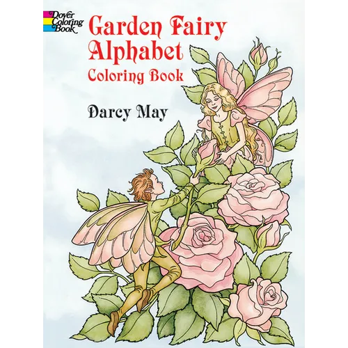 Garden Fairy Alphabet Coloring Book - Paperback