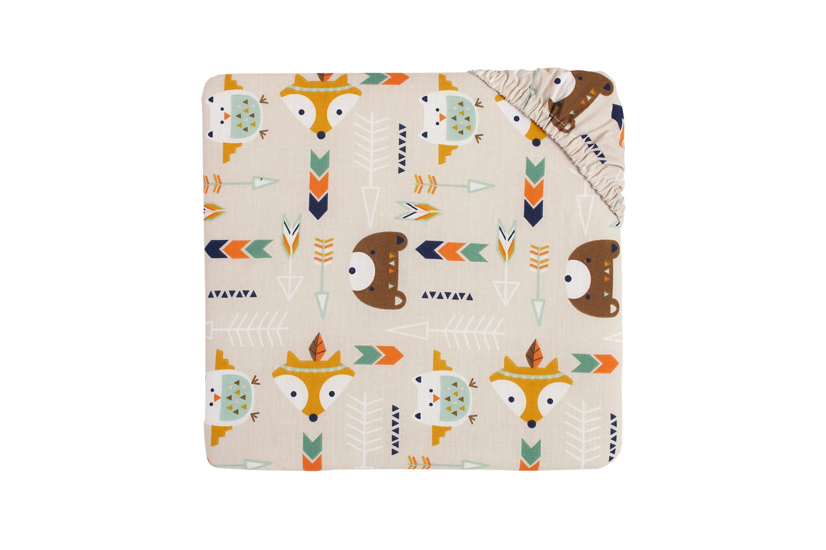 Aztec 2 Pk Crib Sheet