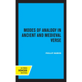 Modes of Analogy in Ancient and Medieval Verse: Volume 15 - Paperback