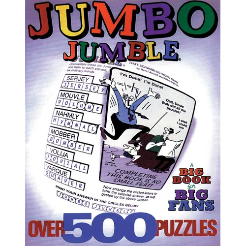 Jumbo Jumble(r): A Big Book for Big Fans - Paperback