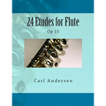 24 Etudes for Flute: Op 15 - Paperback