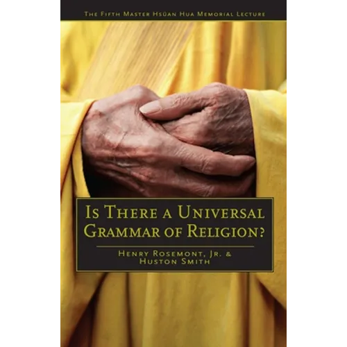 Is There a Universal Grammar of Religion? - Paperback