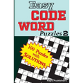 Easy CODE WORD Puzzles - Paperback