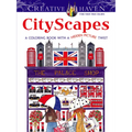 Creative Haven Cityscapes: A Coloring Book with a Hidden Picture Twist - Paperback