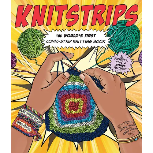 Knitstrips: The World's First Comic-Strip Knitting Book - Paperback