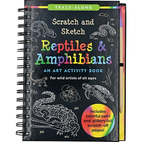 Scratch & Sketch Reptiles & Amphibians - Spiral