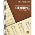 Intermediate Beethoven Favorites: Classical Piano Sheet Music Series - Spiral
