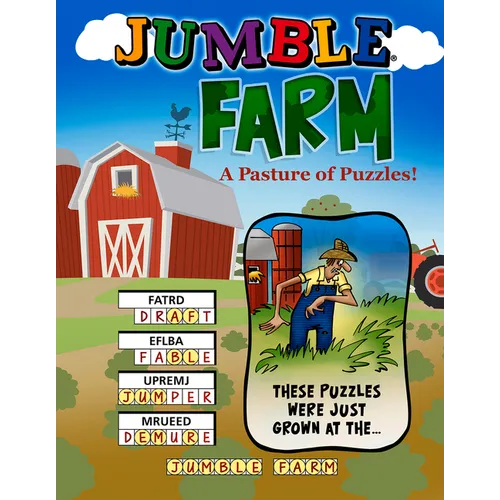 Jumble(r) Farm: A Pasture of Puzzles! - Paperback