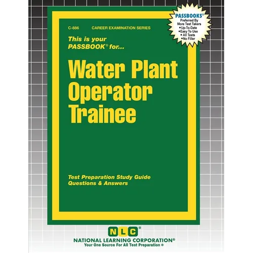 Water Plant Operator Trainee - Paperback