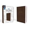 NIV, Holy Bible, Soft Touch Edition, Imitation Leather, Brown, Comfort Print - Imitation Leather