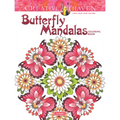 Creative Haven Butterfly Mandalas Coloring Book - Paperback