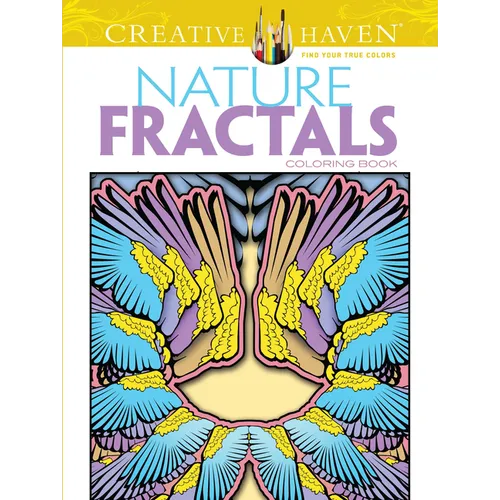 Nature Fractals Coloring Book - Paperback