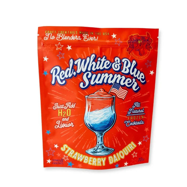 Red, White & Blue Frozen Cocktail Mix | Noble Mick's