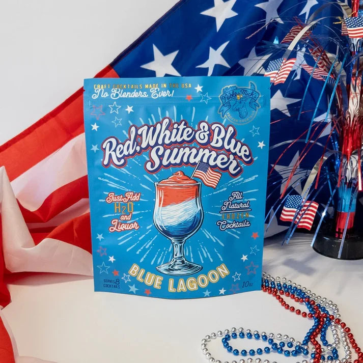 Red, White & Blue Frozen Cocktail Mix | Noble Mick's