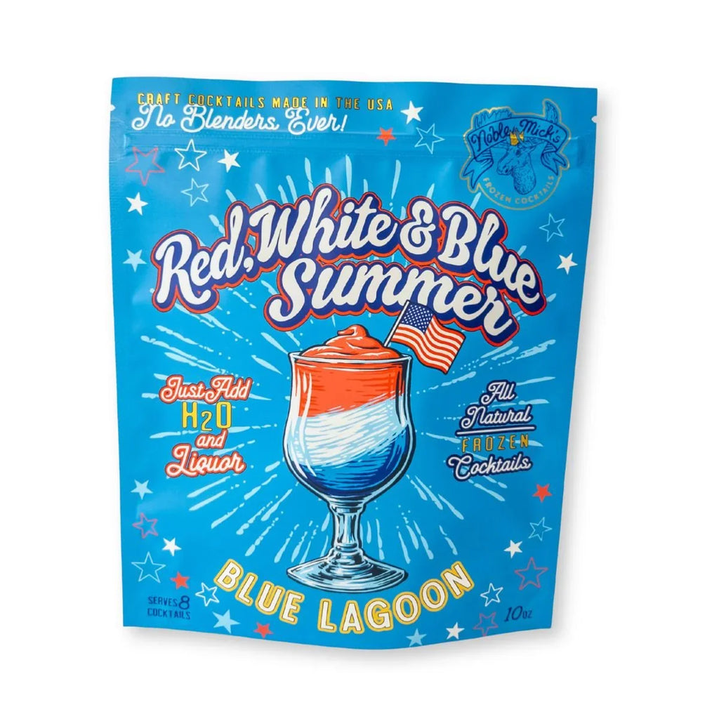 Red, White & Blue Frozen Cocktail Mix | Noble Mick's
