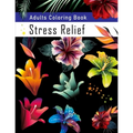 Adults Coloring Book Stress Relief: Fun, Easy, and Relaxing Coloring Pages - Paperback